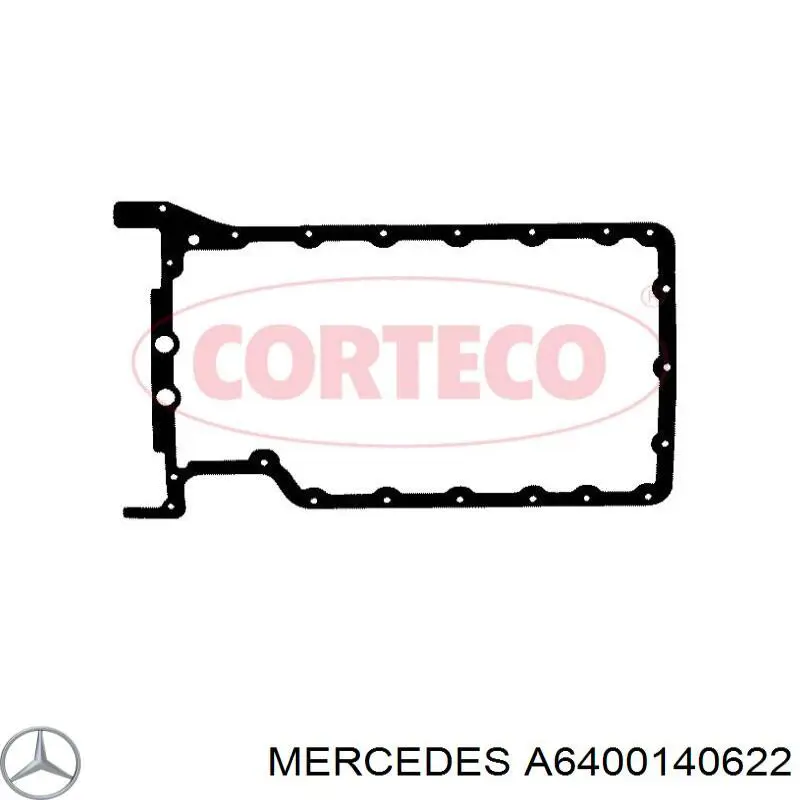 Купити A6400140522 Mercedes Прокладка піддону картера двигуна