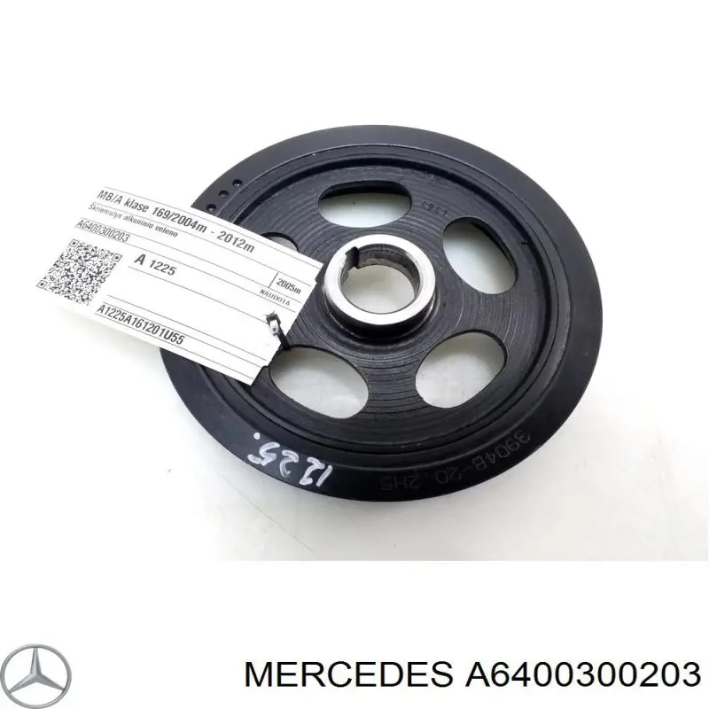 A6400300203 Mercedes Демпфер колінвалу