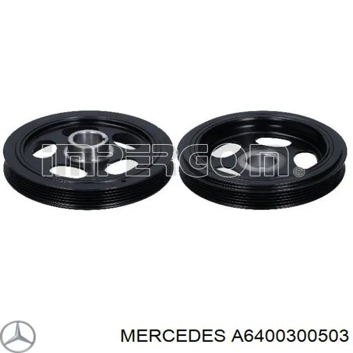 Шків колінвала (демпфер ) Mercedes A6400300503 ціна, від 42.45 USD