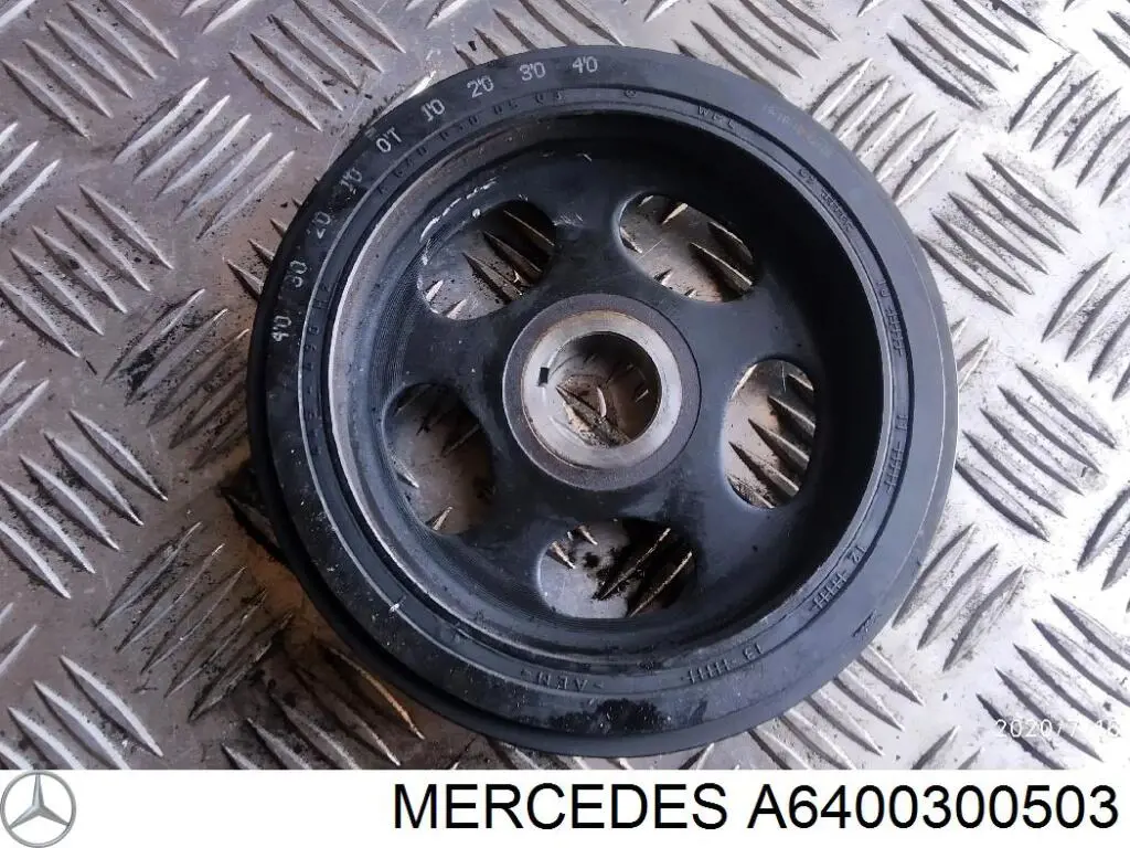 A6400300503 Mercedes Демпфер колінвалу
