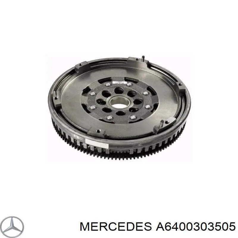 Купити A6400303505 Mercedes Маховик із зубчастим ободом в зборі