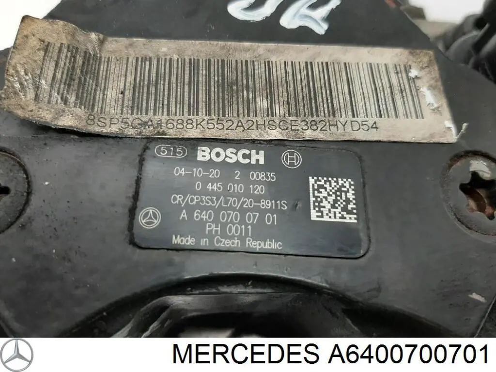Насос паливний високого тиску Mercedes A6400700701 ціна, від 76.01 USD