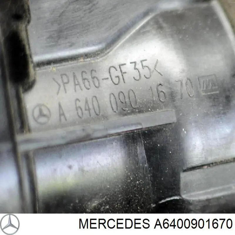 Дросільна заслінка A6400901670 Mercedes