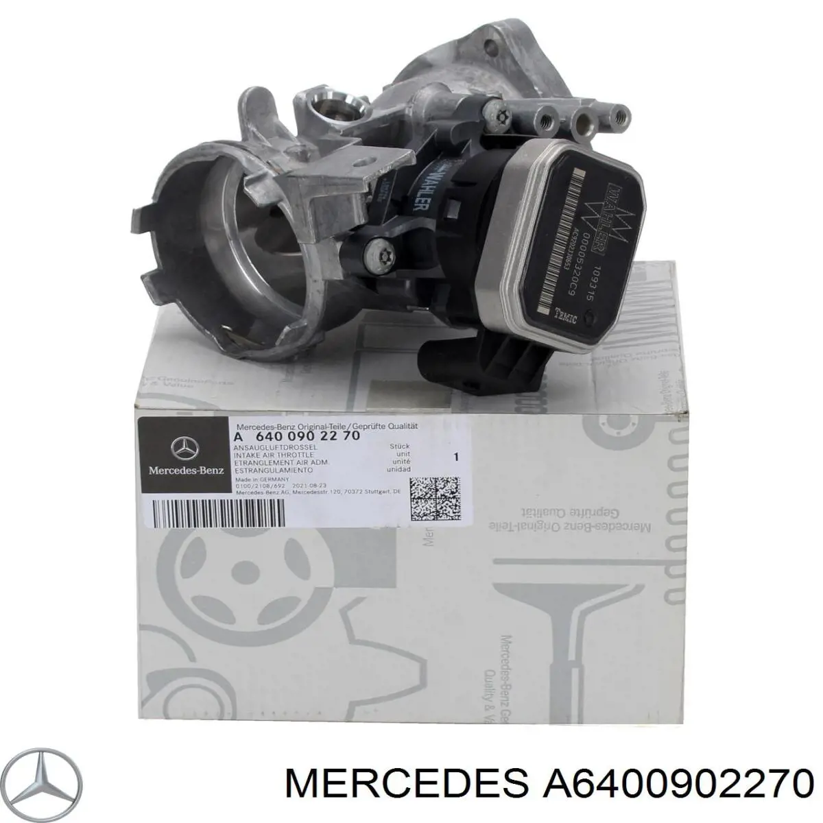 A6400902270 Mercedes Дросільна заслінка в зборі
