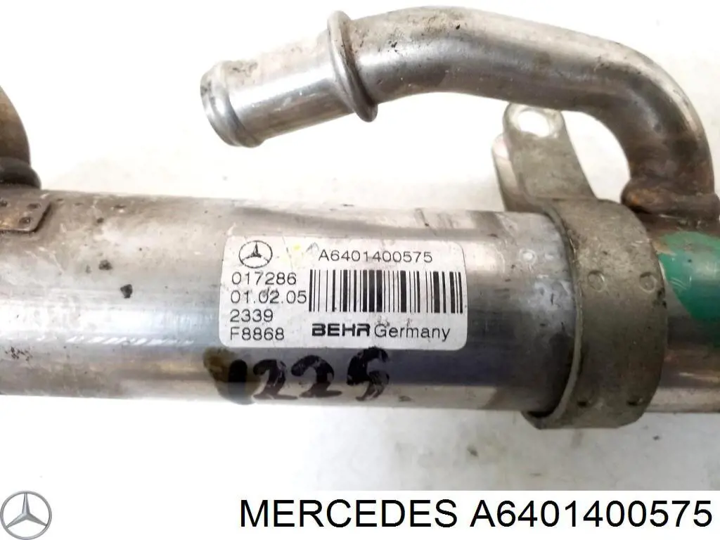 Купити A6401400575 Mercedes Радіатор системи EGR рециркуляції вихлопних газів