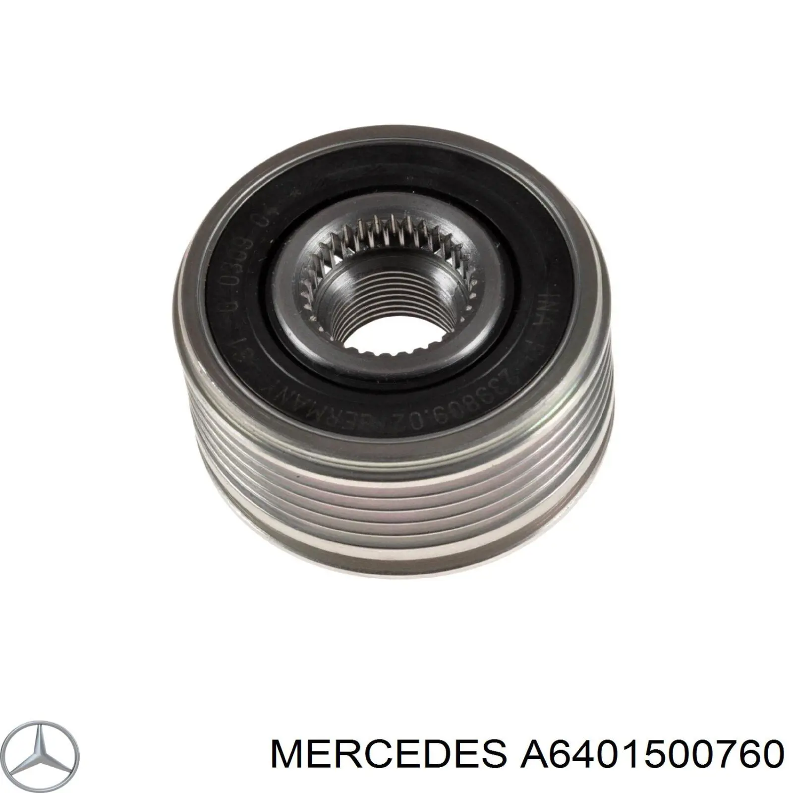 Шків генератора A6401500760 Mercedes