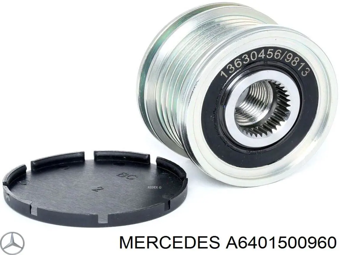 Шків генератора A6401500960 Mercedes