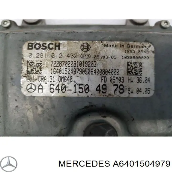 ЕБУ Mercedes A6401502579 ціна, від 90.55 USD