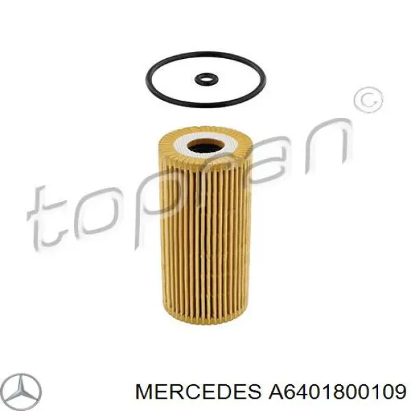 Купити A6401800109 Mercedes Фільтр очищення масла відцентровий