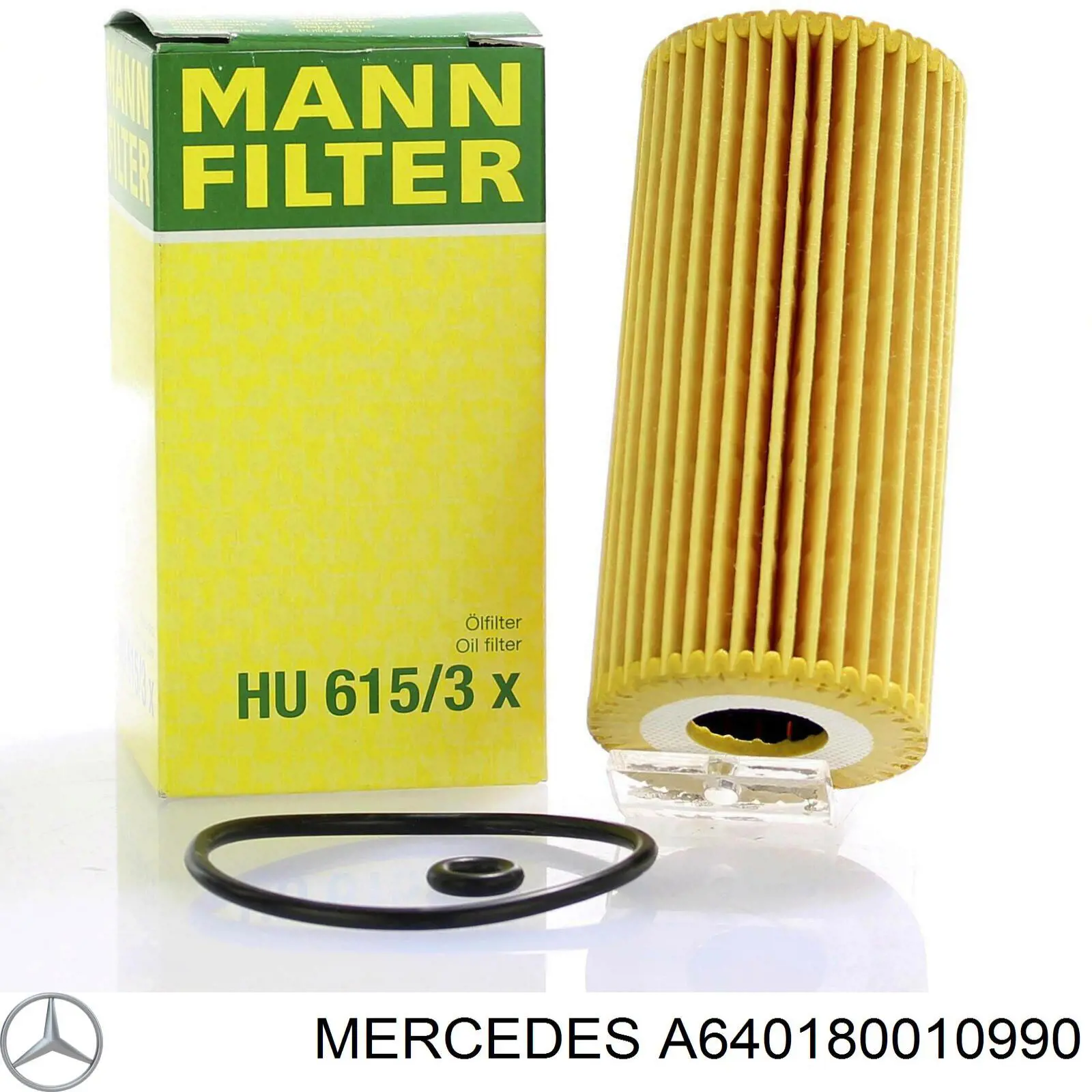 Купити A640180010990 Mercedes Фільтр очищення масла відцентровий