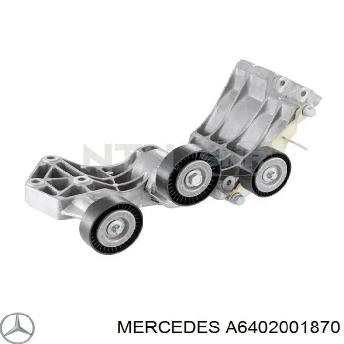 Натягувач приводного ременя Mercedes A6402001870 ціна, від 119.16 USD
