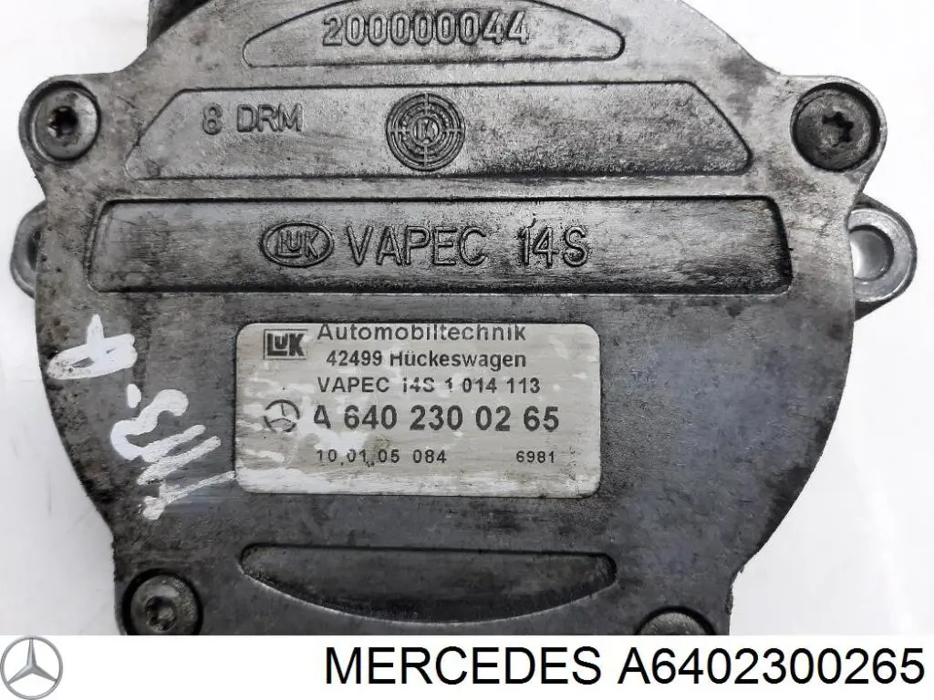 Насос вакуумний Mercedes A6402300265 ціна, від 15.47 USD