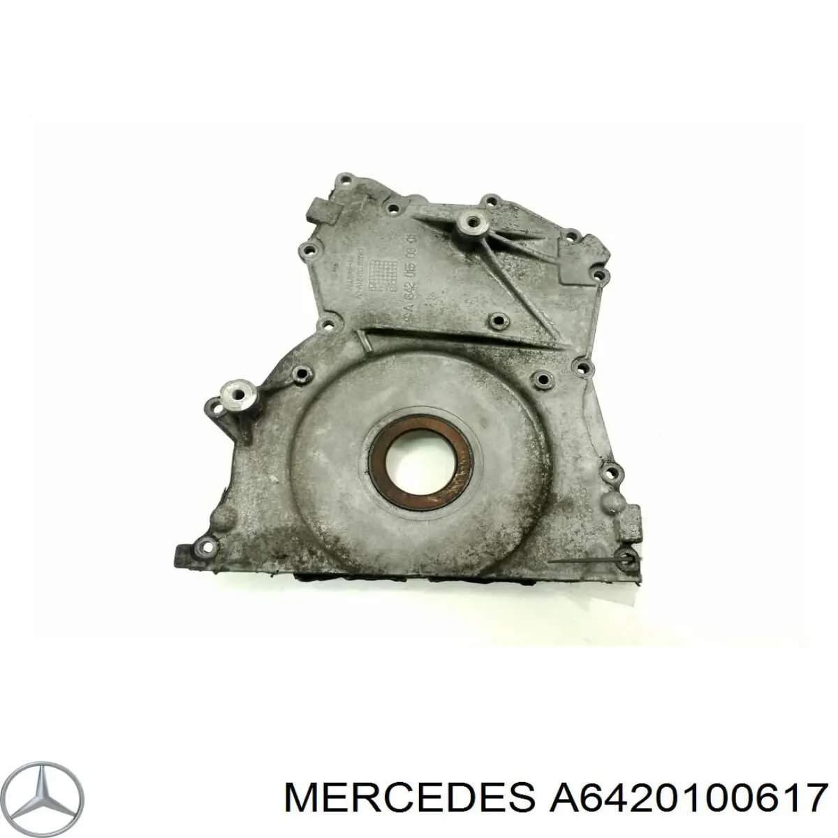 A6420100617 Mercedes Кришка мотора передня