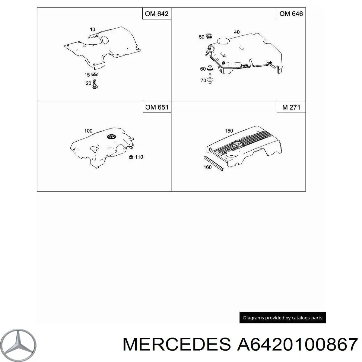 A6420100867 Mercedes 