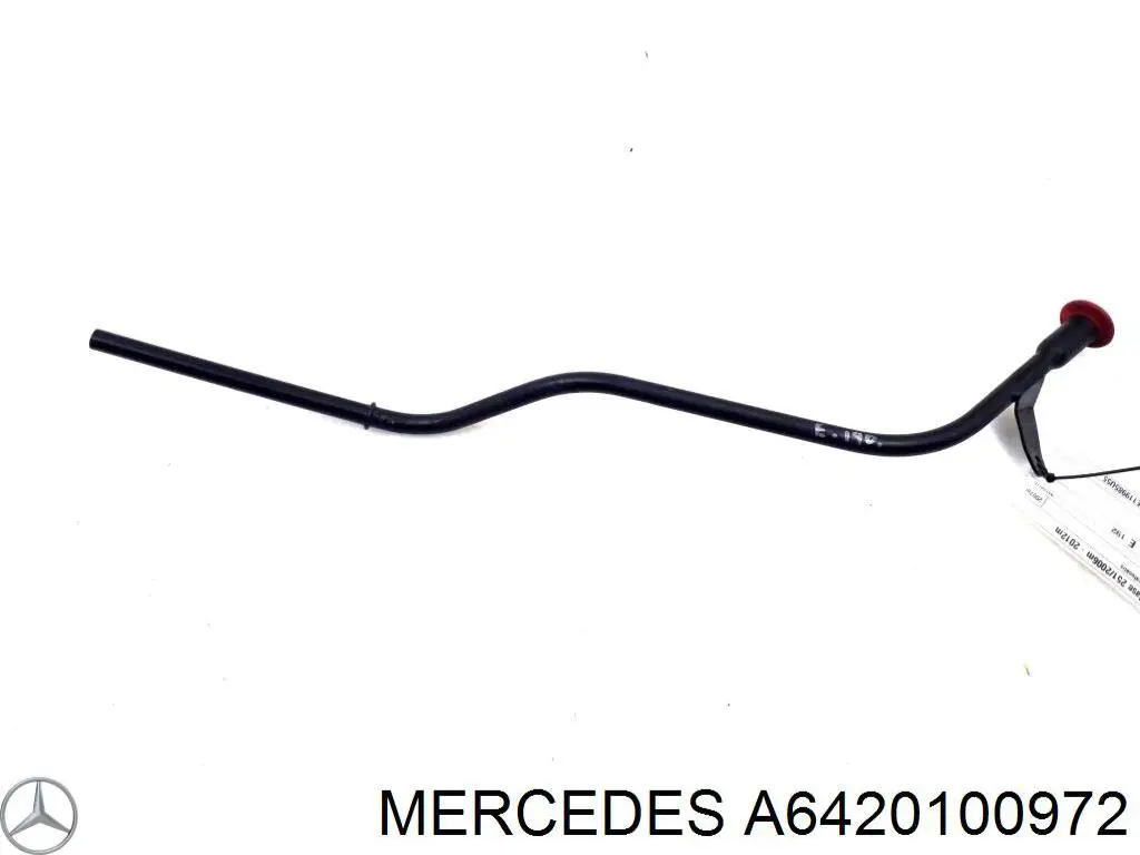 Щуп-індикатор рівня масла в двигуні на Mercedes ML/GLE (W164)