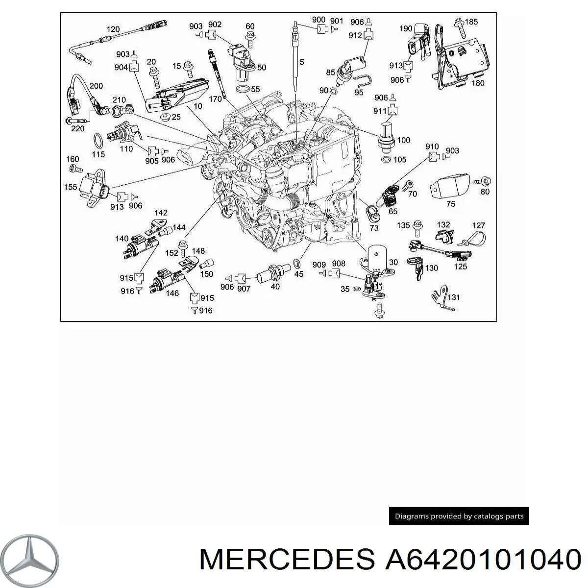 A6420101040 Mercedes 