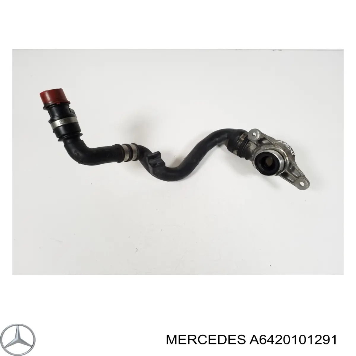 Купити A6420101291 Mercedes Патрубок системи рециркуляції ОГ EGR