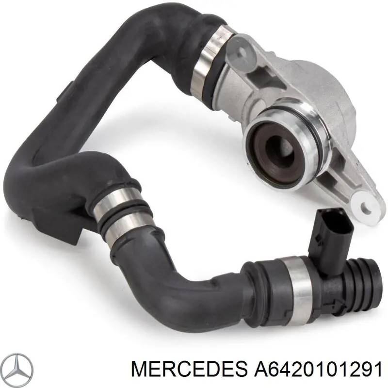 Патрубок радіатора системи рециркуляції ОГ Mercedes A6420101291 ціна, від 76.51 USD