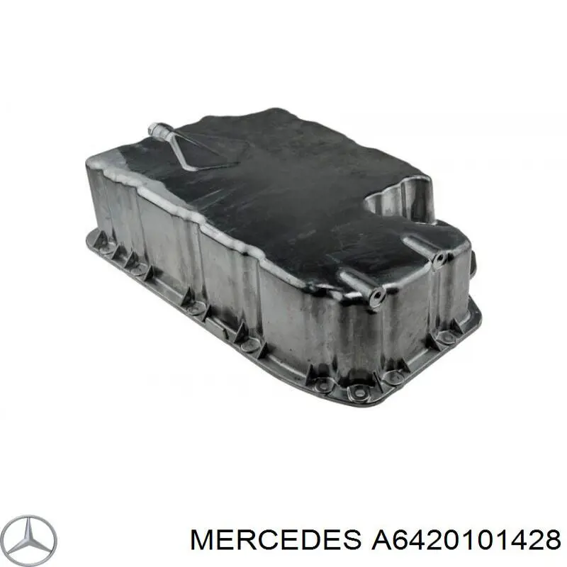 A6420101428 Mercedes Піддон масляний картера двигуна, нижня частина