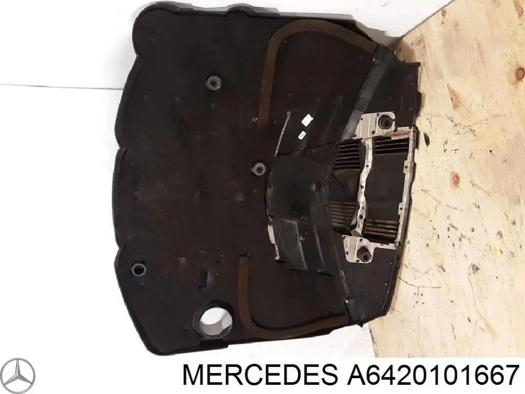 Кришка двигуна декоративна Mercedes A6420101667 ціна, від 38.01 USD