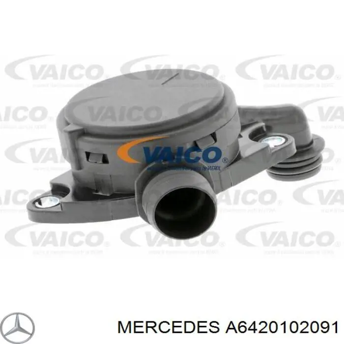 A6420102091 Mercedes клапан pcv (вентиляції картерних газів)
