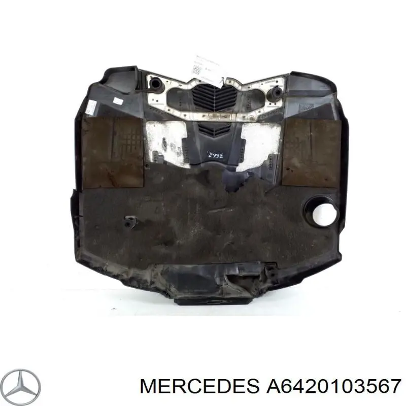 Кришка двигуна декоративна Mercedes A6420103567 ціна, від 38.25 USD