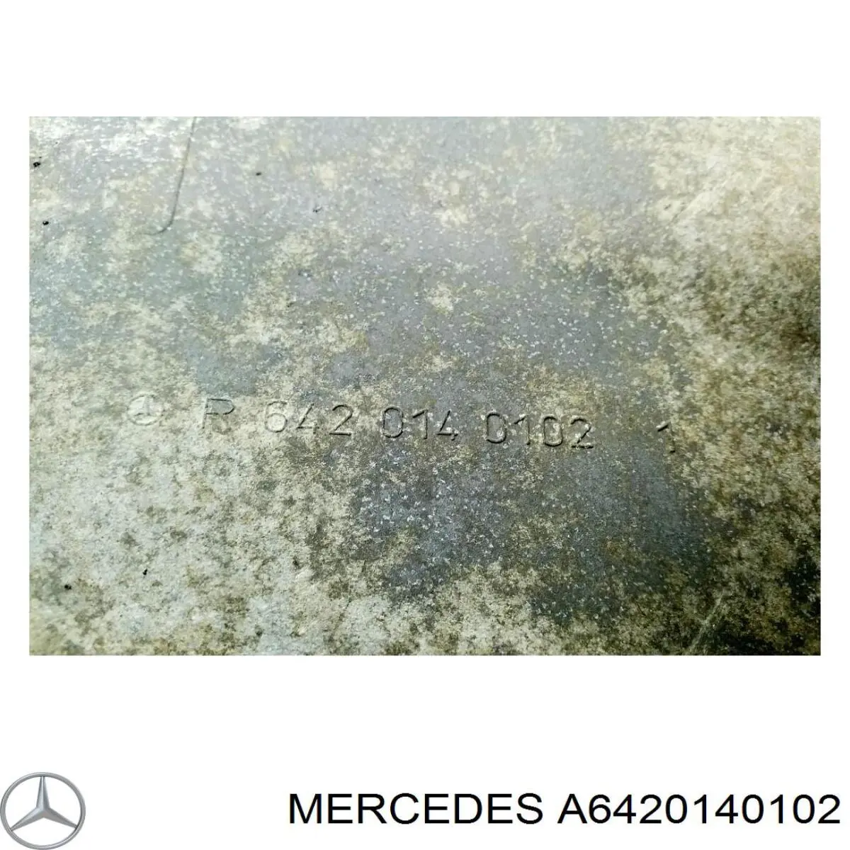 Піддон масляний картера двигуна A6420143702 Mercedes
