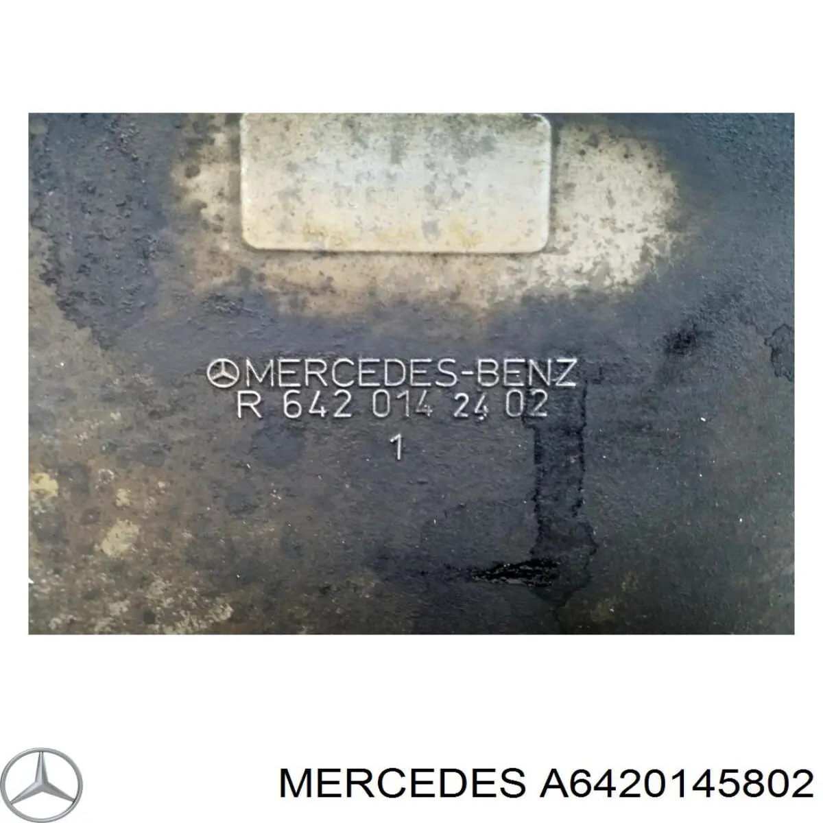 Купити A6420142002 Mercedes Захист двигуна