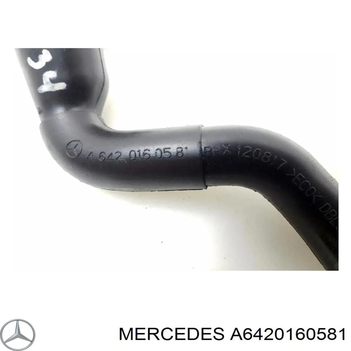 Патрубок вентиляції картера, масловіддільника на Mercedes ML/GLE (C292)