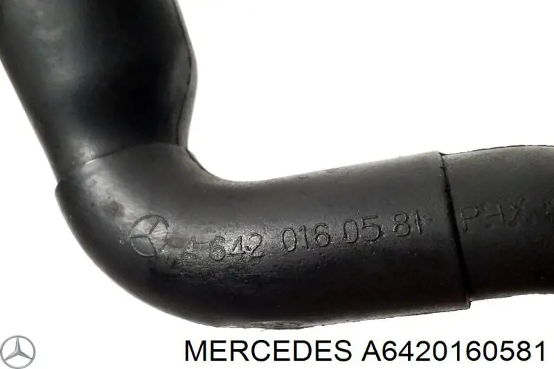 Трубка картера повітряна Mercedes A6420160581 ціна, від 14.67 USD