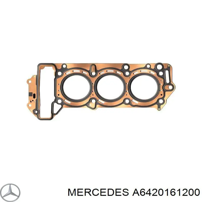 Прокладка головки блока циліндрів (ГБЦ), права Mercedes A6420161200 ціна, від 73.78 USD