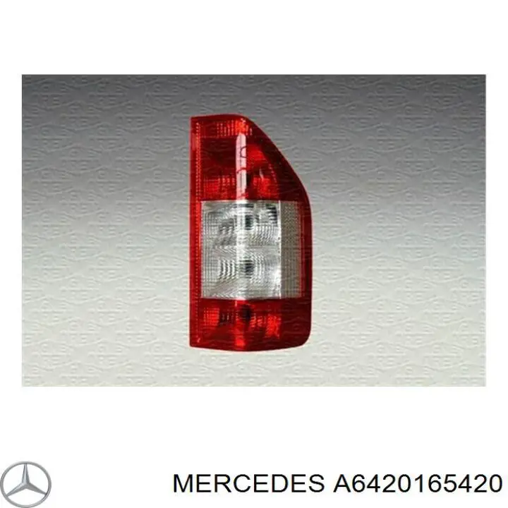 Прокладка головки блока циліндрів (ГБЦ), ліва Mercedes A6420165420