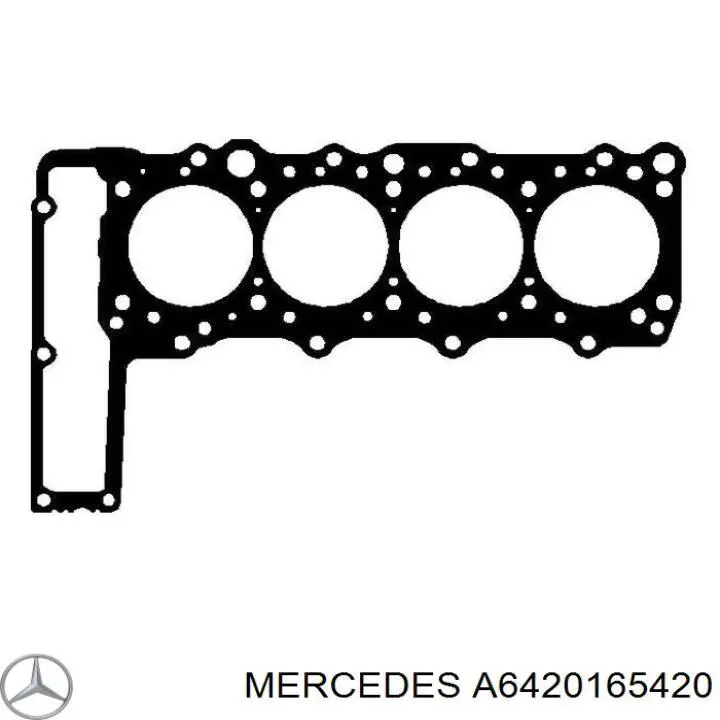 Купити A6420165420 Mercedes Прокладка головки блока циліндрів (ГБЦ), ліва