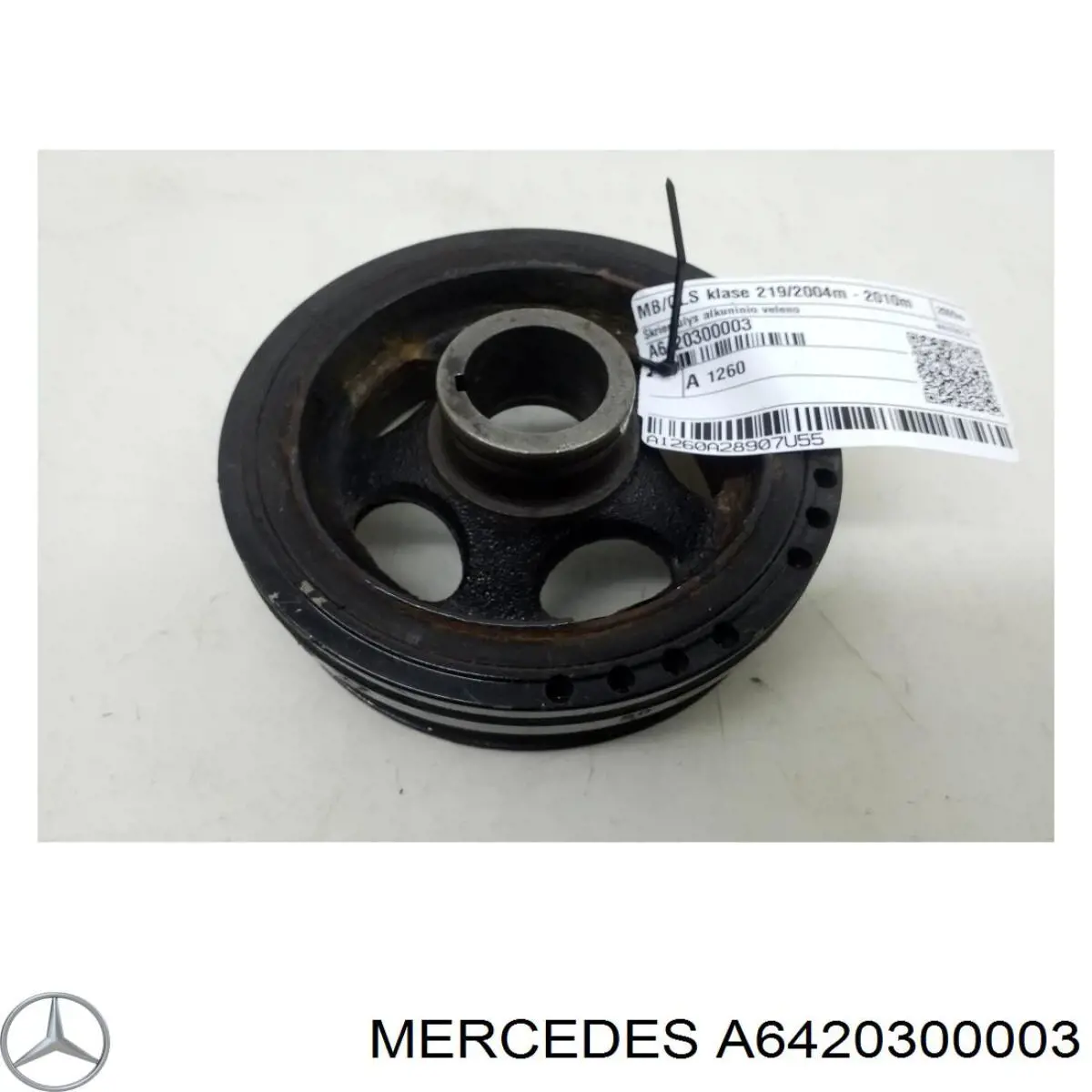 Купити A6420300003 Mercedes Шків колінчастого вала