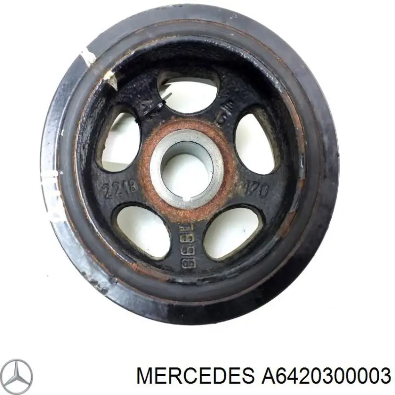 A6420300003 Mercedes Демпфер колінвалу