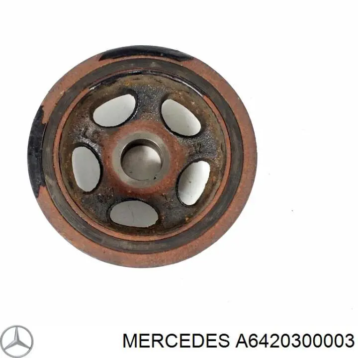 Шків колінвала (демпфер ) Mercedes A6420300003 ціна, від 43.95 USD