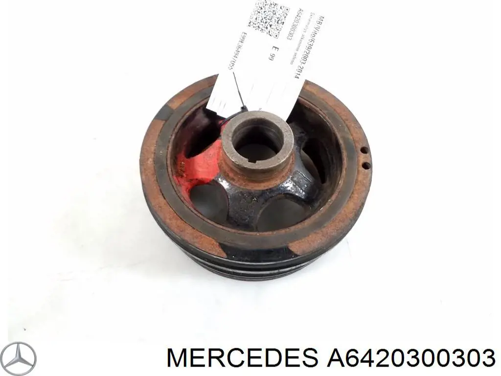 Купити A6420300303 Mercedes Шків колінчастого вала
