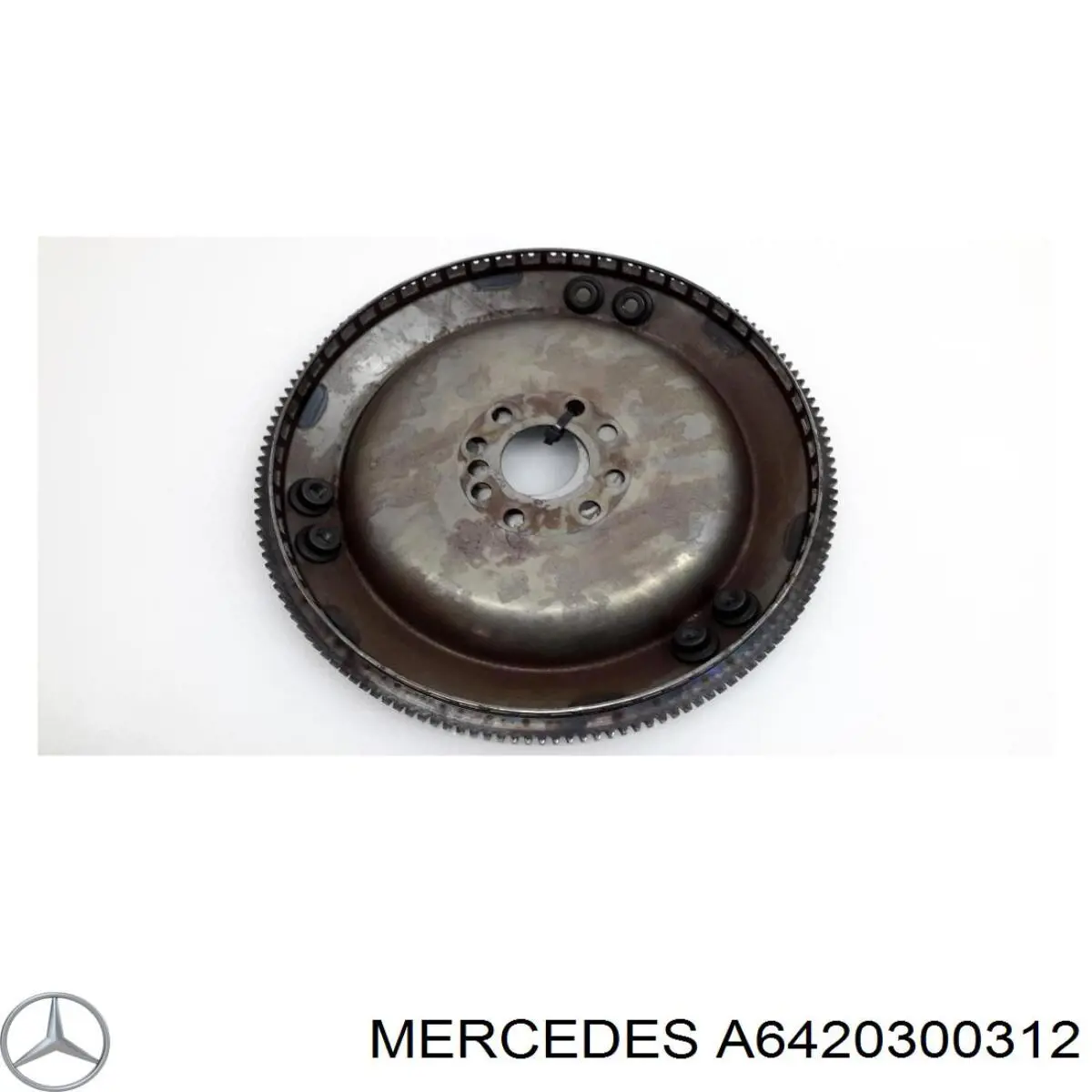 Купити A6420300312 Mercedes Маховик із зубчастим ободом в зборі