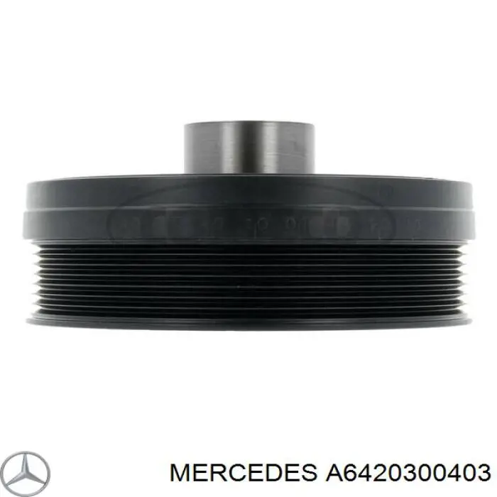 A6420300403 Mercedes Демпфер колінвалу