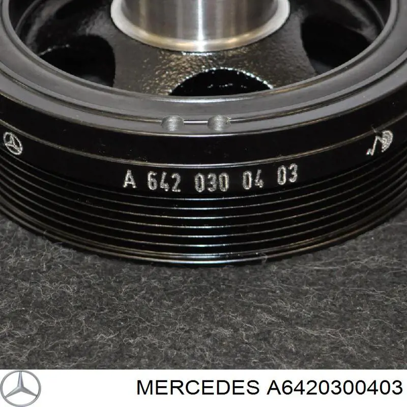 Шків колінвала A6420300403 Mercedes