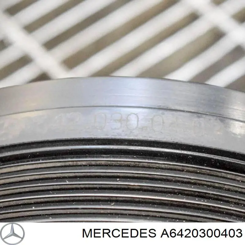 Демпферний шків колінвала Mercedes A6420300403