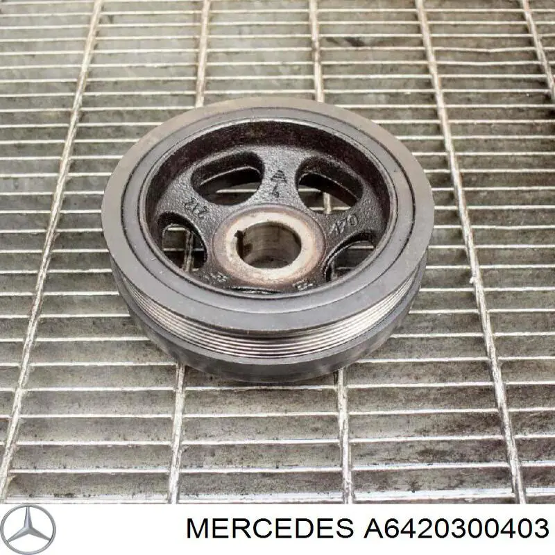 Купити A6420300403 Mercedes Шків колінчастого вала