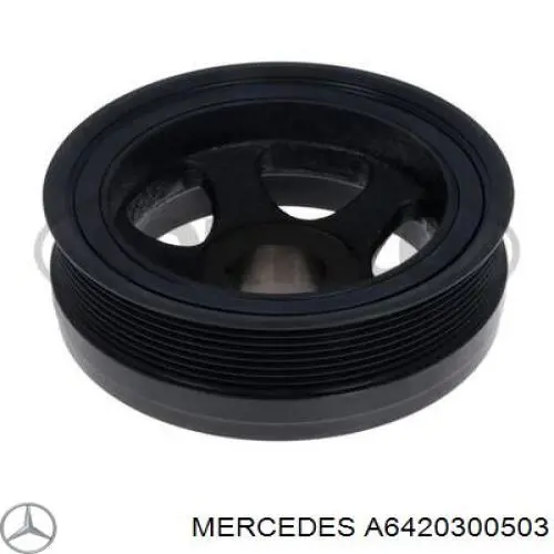 Купити A6420300503 Mercedes Шків колінчастого вала