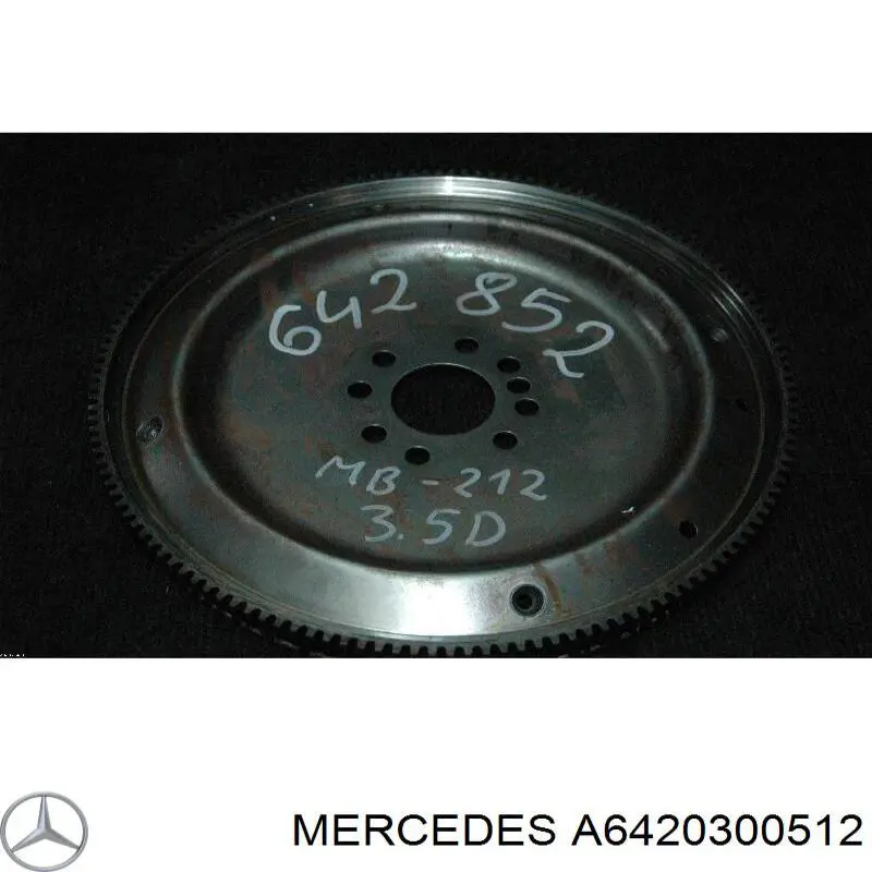 Купити A6420300512 Mercedes Маховик із зубчастим ободом в зборі