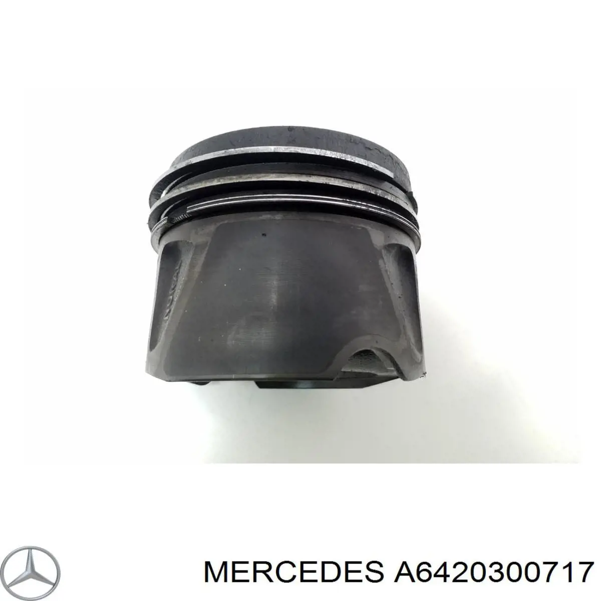 Поршень в комплекті на 1 циліндр, STD A6420304617 Mercedes