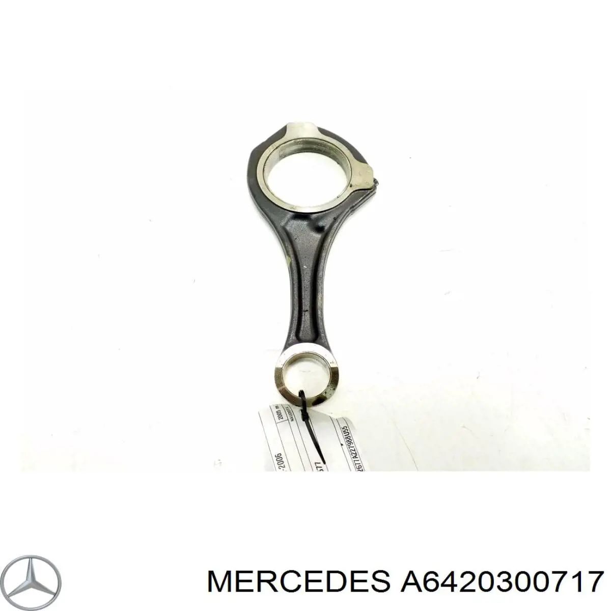 Поршень в комплекті на 1 циліндр, STD A6420300717 Mercedes