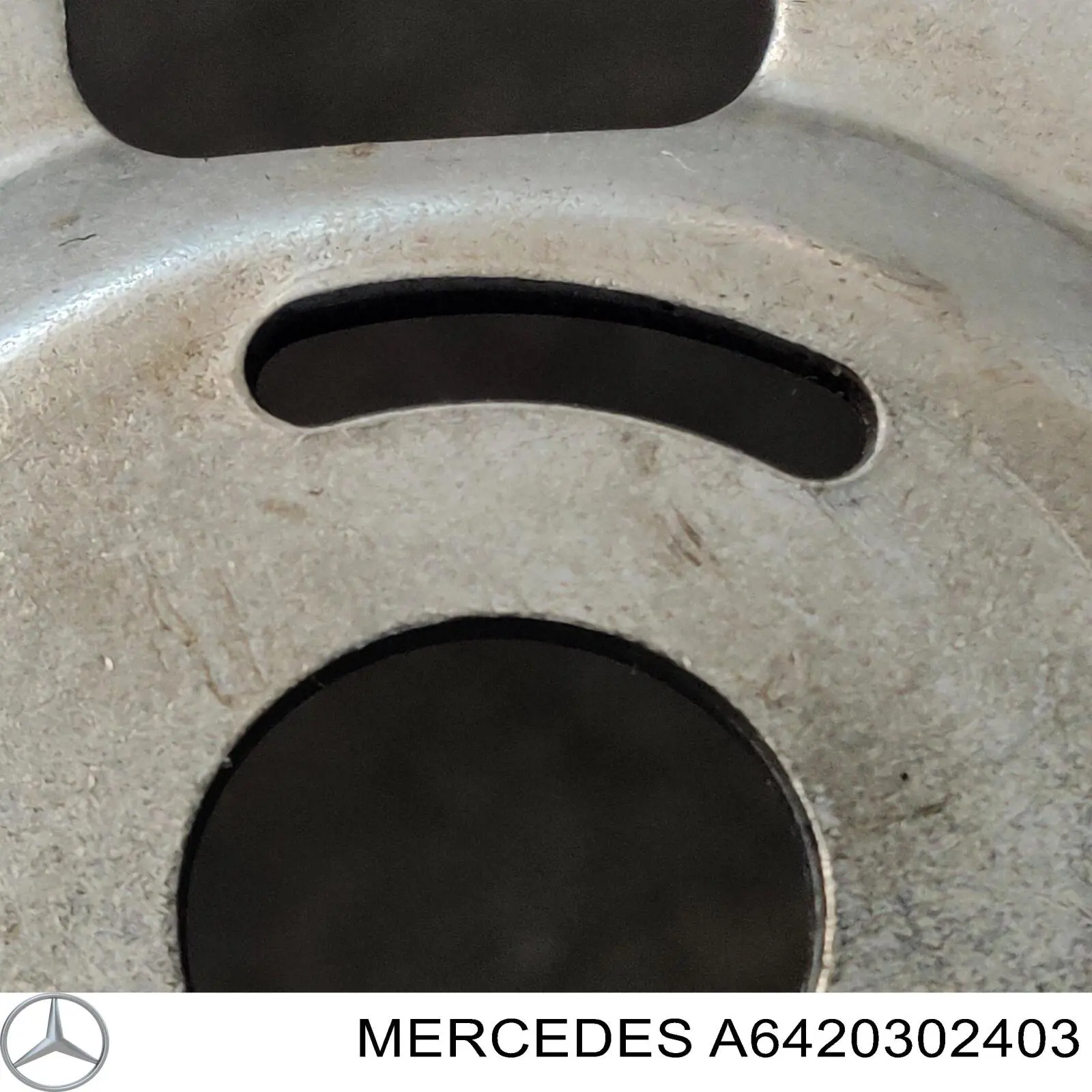 Купити A6420302403 Mercedes Шків колінчастого вала