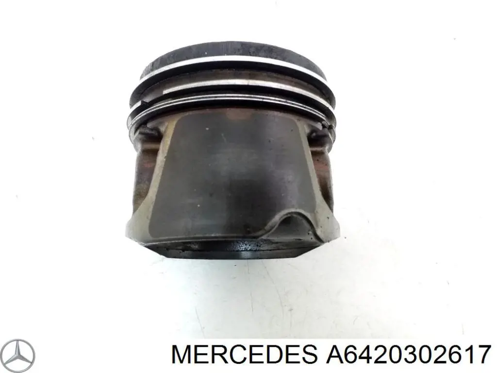 Поршень в комплекті на 1 циліндр, STD Mercedes A6420302617