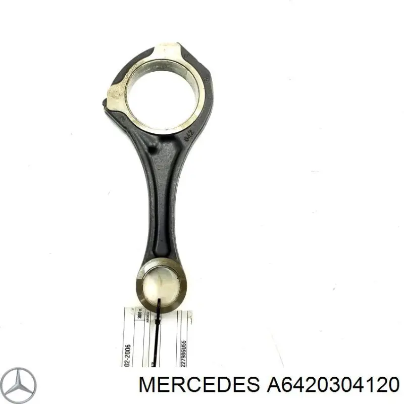 Шатун поршня двигуна A6420304120 Mercedes