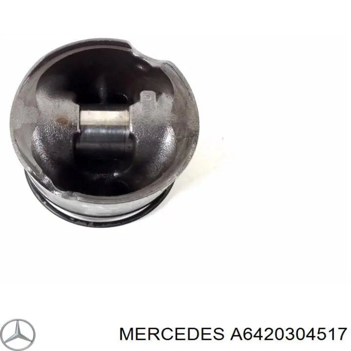 Поршень в комплекті на 1 циліндр, STD Mercedes A6420304517